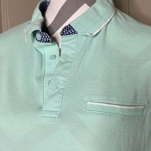 Zara Man short-sleeved, polo-style shirt